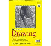 Pro-Art-Bilderpalette Papier Strathmore M Spirale Dessin Papier Pad 9 x 30,5 cm, 50 Feuilles