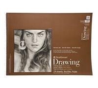 Pro-Art-Bilderpalette Papier Strathmore Spirale Dessin Taille Moyenne Pad 45,7 cm x 61 cm, 24 Feuilles