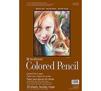 Pro-Art-Bilderpalette Strathmore Spirale Couleur Crayon Papier Pad x 24-inch30 Feuilles 45,7 cm