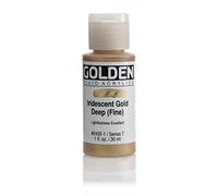 Pro-Art Golden Fluid Peinture acrylique 1 oz Or irisé Profond 30 ml (1 pièce)