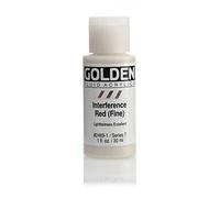 Pro-Art Golden Fluid Peinture Acrylique 28,3 g Rouge interférence Fine