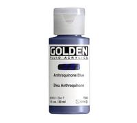 Pro-Art Golden Fluid Peinture acrylique Bleu anthraquinone 28,3 g