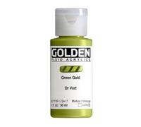 Pro-Art Golden Fluid Peinture acrylique Vert doré 30 ml