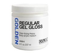 Golden - Gel Gloss Regular Medium - Clear-Drying - Tube de 237 ml