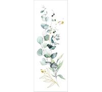 Pro-Art Tableau mural sur toile Motif jeune vie eucalyptus 27 x 77 cm