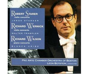 Pro Arte Chamber Orchestra - Plays Starer/Wernick/Wilson