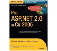 Pro Asp.Net 2.0 In C# 2005, Special Edition