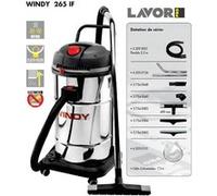 Pro - Aspirateur eau et poussières en inox 2400W 65L 130l/s - WINDY 265 IF Lavor G
