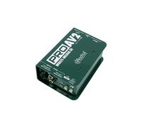 Radial Engineering Boîte de direct Pro AV2 – DI passive stéréo multimédia