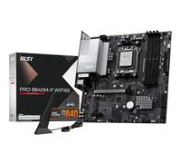 MSI Pro B840M-P WIFI6E Carte mère, Micro ATX - pour processeurs AMD Ryzen 9000/8000 / 7000, AM5 - DDR5 Memory Boost (8000+MT/s OC), PCIe 4.0 x16, M.2 Gen4, Wi-FI 6E, 2.5G LAN