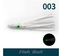 Pro Beros-Leurres Souples En Silicone Pour La P?Che ? La Tra?Ne,App?Ts 3d Brillants Pour P?Cher Le Thon Et Le Calmar,5 Pi?Ces - Type 003-10cm