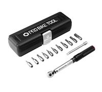 PRO BIKE TOOL 1/4 Jeu de ynamométrique - Kit d'entretien pour vélos de Route et de Montagne - Comprend des Douilles Allen et Torx - clés dynamométriques ynamométrique vélo - 2 to 20 Nm