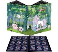 Pro-Binder Portfolio Album Range Cartes Pokémon A4 9 Cases Clairière Enchantée Or