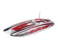 Pro Boat Blackjack 42-inch Brushless 8S CatWHT/REDRTR PRB08043T2 Boat
