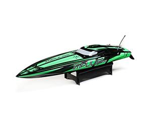 Pro Boat Impulse 32" Brushless Deep-V RTR with Smart, Black/Green