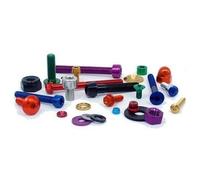 PRO-BOLT - Kit vis aluminium carénage FTR125B Bleu