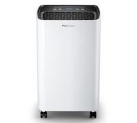 Pro Breeze Déshumidificateur d Air 12L/jour, Éliminateur de Moisissure Noire, Absorbeur d'Humidité Automatique, Sèche-linge, Déshumidificateur Compresseur Portable Silencieux, Minuterie 24h