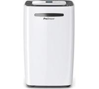 Pro Breeze Déshumidificateur Portable 20L pour pièce jusqu'à 30m² 4 Modes, Affichage LED, Drainage Continu, Sèche-Linge, Minuterie Blanc G