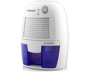 Pro Breeze Mini Déshumidificateur d'Air Compact 500 ml - Absorbeur d'Humidité et Moisissures - Cuisine, Chambre, Salle de Bain, Bureau