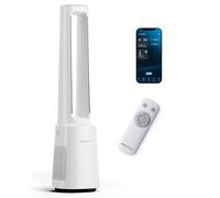 Pro Breeze OmniAir Ventilateur Colonne Purificateur d'Air, Ventilateur Sans Pale 105cm Silencieux, Tour avec Filtre HEPA, Wi-Fi, Télécommande, 10 Vitesses, Oscillation 75°, Ventilateur Sans Lame
