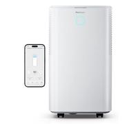 Pro Breeze OmniDry Déshumidificateur D Air compresseur intelligent 12L/Jour, Réservoir 2L, Contrôle App, Séchage du linge & Absorbeur d'Humidité Automatique - Anti humidité, Moisissures & Condensation