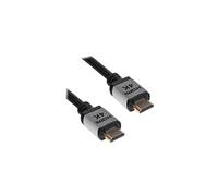 PRO - Câble HDMI avec Ethernet - HDMI mâle pour HDMI mâle - 1.5 m - noir - support 4K