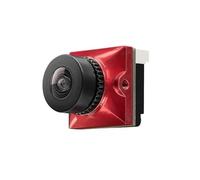 Pro Camera Drones， Compatible avec la caméra Caddx Ratel 2 V2 FPV, Objectif Ratel2.1mm 16:9/4:3 NTSC/PAL commutable, Micro 19x19mm for Drone de Course,for Replacement(Ratel 2 V2 Red)