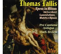 Pro Cantione Antiqua - Spem in Alium / Lamentations of Jeremiah / Motets [New CD