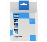Cartouche CO2 Pro (x2) Argenté