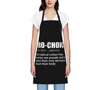 Pro Choice Définition Les droits des femmes féministes My Body Choice Tabliers pour femmes hommes Tablier à bavette imperméable Tabliers de chef pour la cuisine Cuisson Cuisson Barbecue Jardinage