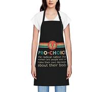 Pro Choice Définition Les droits des femmes féministes My Body Choice Tabliers pour femmes hommes Tablier à bavette imperméable Tabliers de chef pour la cuisine Cuisson Cuisson Barbecue Jardinage