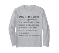 Pro-Choice Dictionnaire féminin Notion radicale Définition Meme Manche Longue