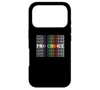 Pro Choice Rainbow Design Coque pour iPhone 17 Pro