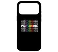 Pro Choice Rainbow Design Coque pour iPhone 17 Pro Max