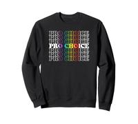 Pro Choice Rainbow Design Sweatshirt