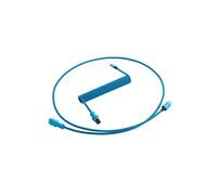 PRO Coiled Keyboard Cable USB-C to USB Type A, Specturm Blue