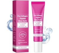 Pro-Collagen Peptide Gloss Balm, Peptide Pout Plumping Lip Balm, Pro-Collagen Repulpant Levre Balm, Pink Lip Serum Balm, Plumps, Hydrates & Smooths Lips, Sheer & Glossy Finish For Fuller Lips (1)