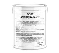 PRO COM Corindon, Agent anti-dérapant pour peintures et résines 1kg Blanc