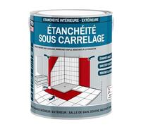 PRO COM Etancheite sous carrelage, douche, salle de bain, cuisine, pièce humide - Resine d'imperméabilisation, protection à l'eau 2.5 litres