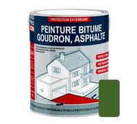 PRO COM Peinture bitume, résine sol enrobé bitumeux, asphalte, goudron, macadam 2.5 litres