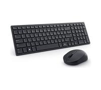 Pro Compact Silent Keyboard and Mouse - KM555 - Ensemble clavier et souris - sans fil - 2.4 GHz, Bluetooth 5.1 - QWERTY - Italien - noir - avec 3
