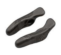 PRO Bikegear Embouts de guidon Ergo Revers doubles ergonomiques 125 mm Noir