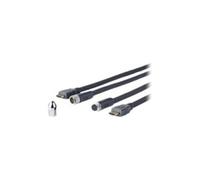 Pro Cross Wall - Câble HDMI avec Ethernet - HDMI mâle pour HDMI mâle - 7.5 m