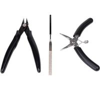Pro Cutters Toolkit d'outils en métal, outils de pliage en métal, outils d'assemblage de puzzle en métal 3D comprenant un kit d'outils de 3 pièces, excellent assistant pour l'assemblage de puzzles