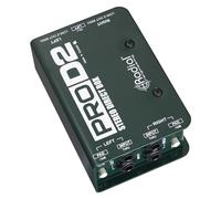 Radial Engineering Boîte de direct passive Pro D2 stéréo