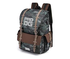 PRO-DG 39802 Mixte Sac à dos Gear Army, Vert Militaire, Taille unique