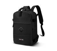 PRO-DG Noir-Sac à dos Mercury 2.0 Voyage Cabine Avion 40x20x25cm, Noir, Capacité 20 L