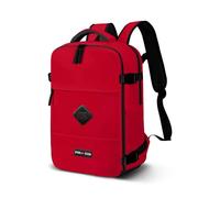 PRO-DG Sac à dos de voyage cabine Mercury 2.0 pour avion, rouge, dimensions 40x20x25cm, compartiment pour ordinateur 15", polyester imperméable