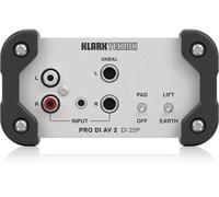 Klark Teknik Pro Di Av 2 Di 22P - Boite De Direct Stéréo Passif G