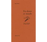 Pro domo et mundo